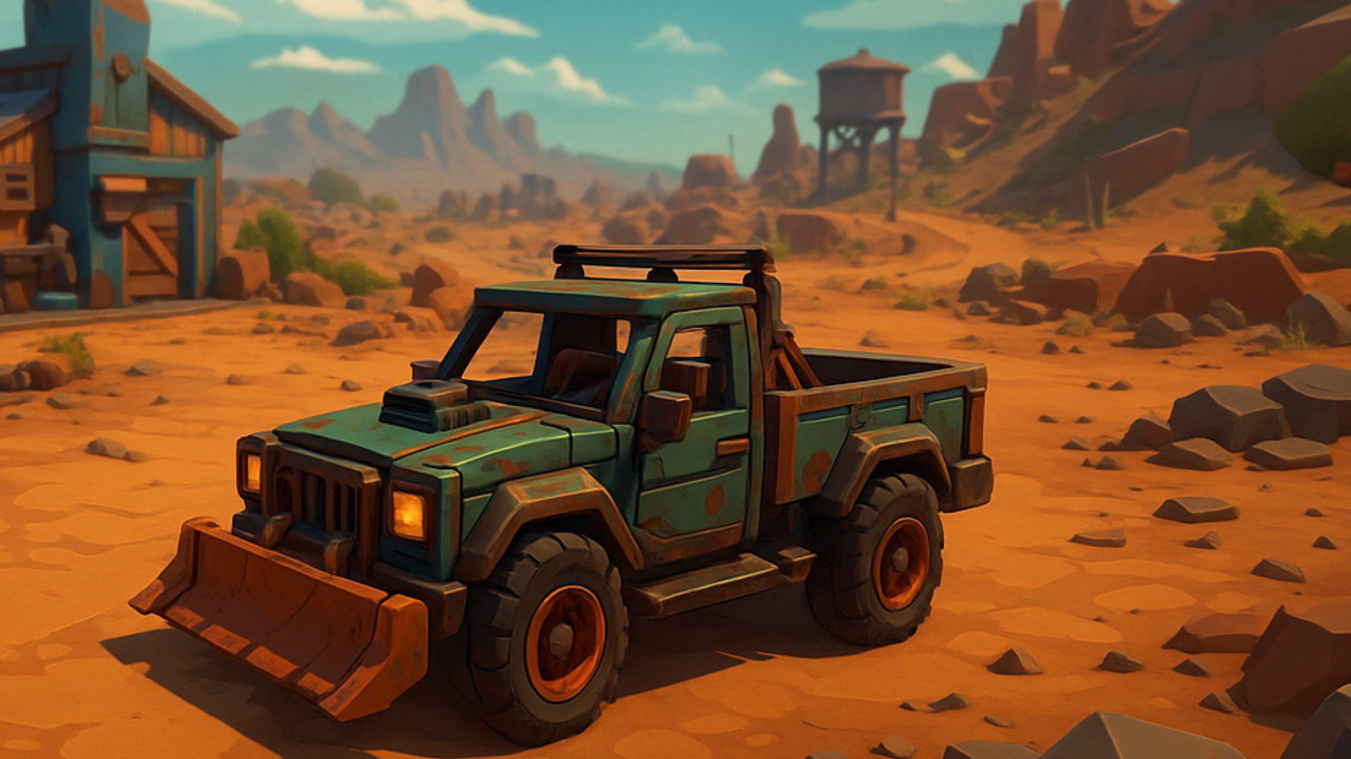 Scrap Runners Rendered Screenshot